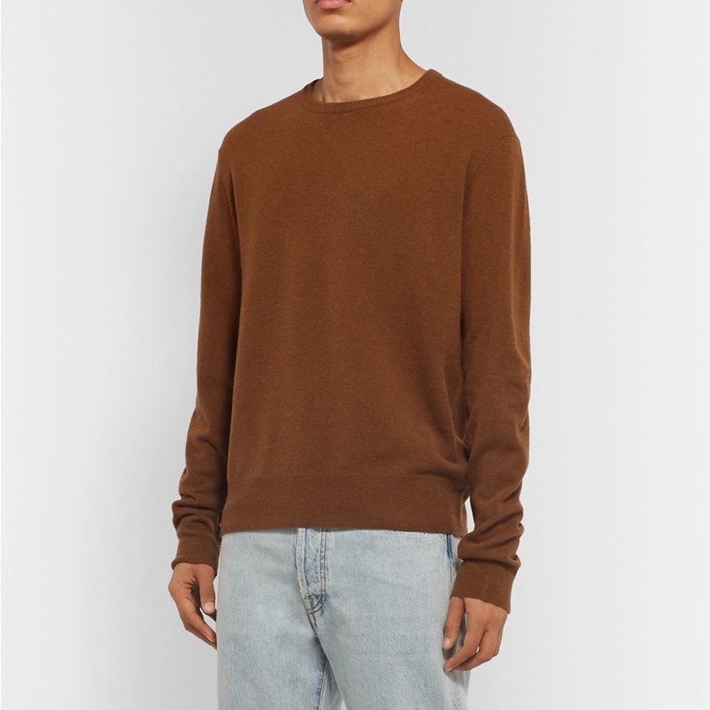 💕 ACNE STUDIOS Niale Wool-Blend Sweater - Brown NEW size XL men’s unisex